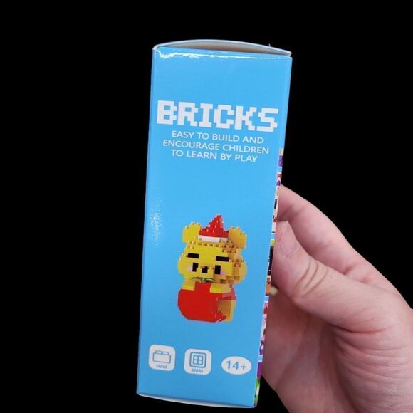 Brand New Disney Winnie The Pooh Christmas Bricks Lego Figure - Picture 3 of 5
